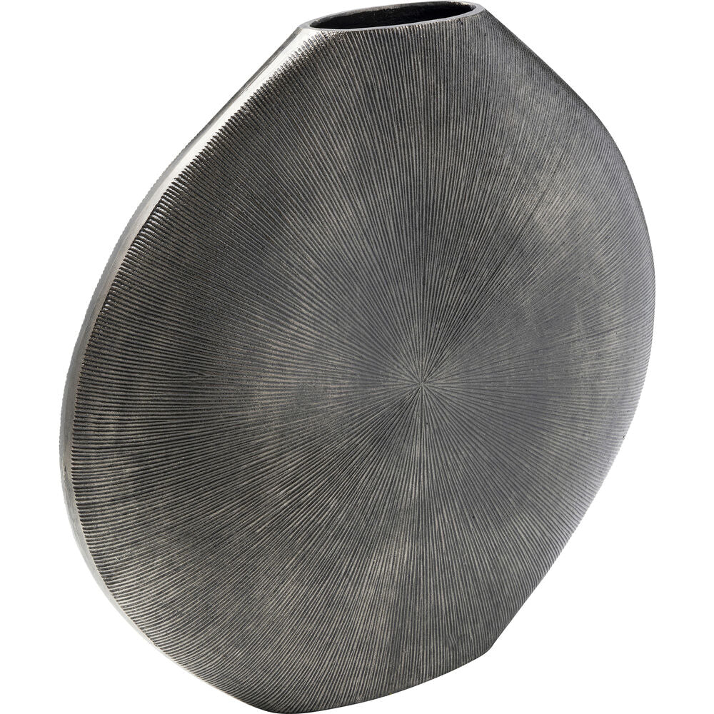 Deco Vase Sacramento Beam Silver Antique 58cm