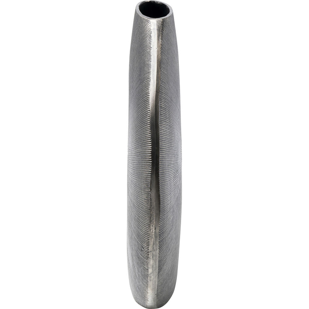 Deco Vase Sacramento Beam Silver Antique 58cm