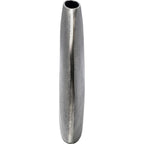 Deco Vase Sacramento Beam Silver Antique 58cm
