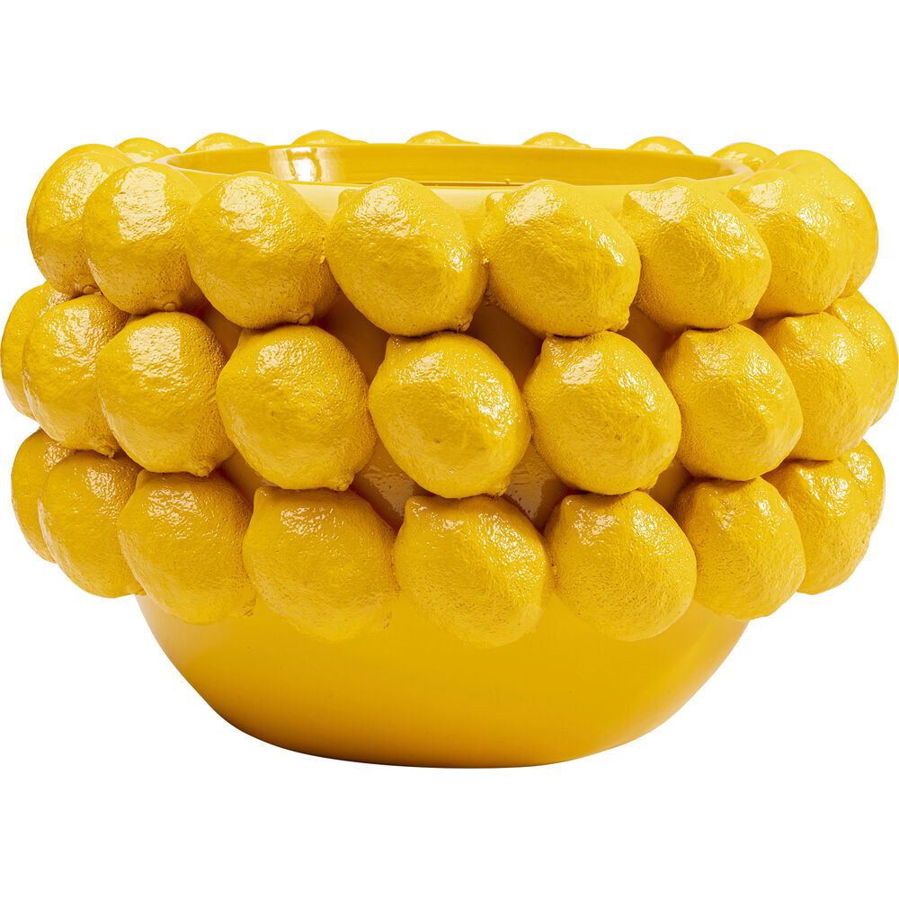Deco Planter Lemon Juice 22cm