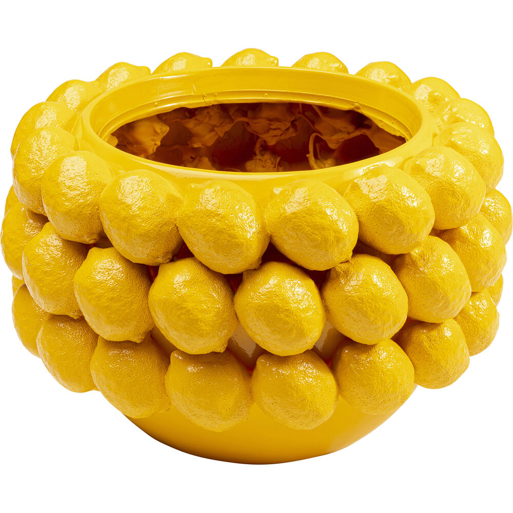Deco Planter Lemon Juice 22cm