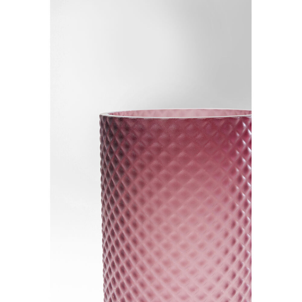 Vase Barfly Pink Matt 25cm