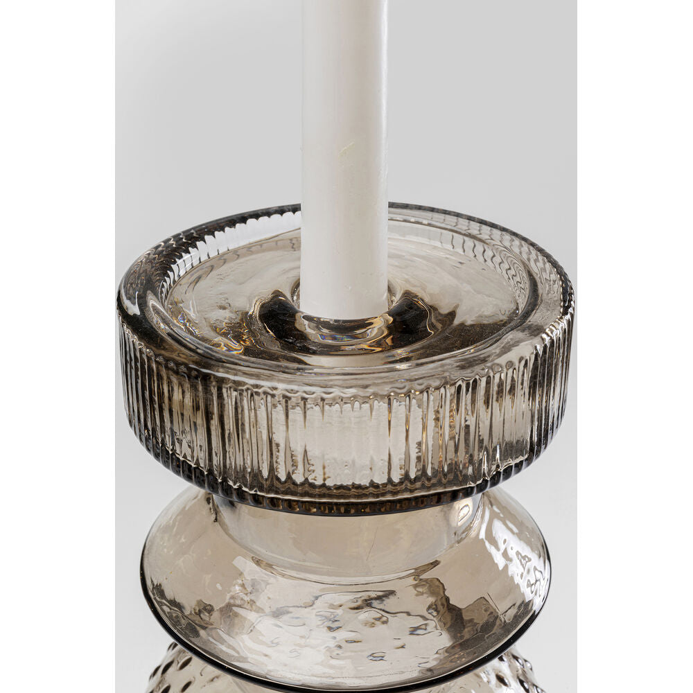Candle Holder Marvelous Duo Brown Grey