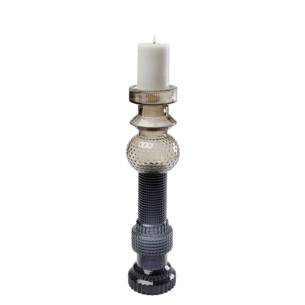 Candle Holder Marvelous Duo Brown Grey