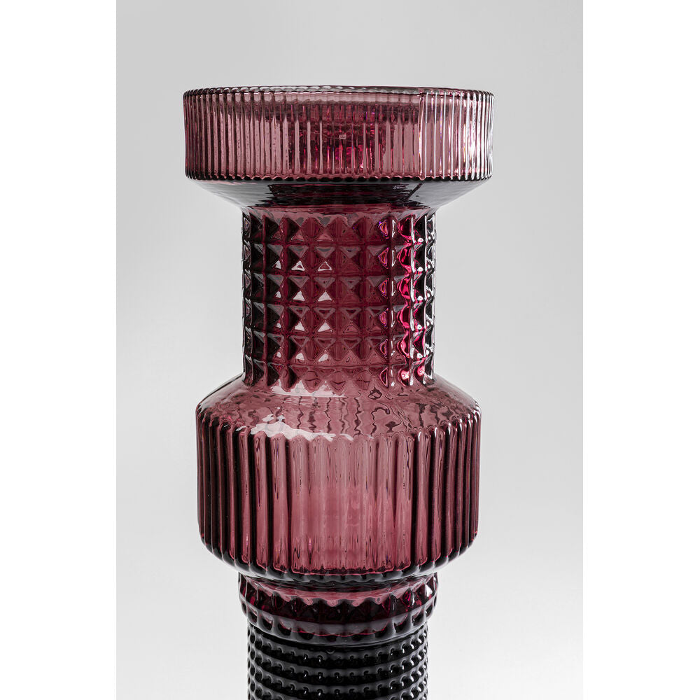 Candle Holder Marvelous Duo Pink Grey 49cm