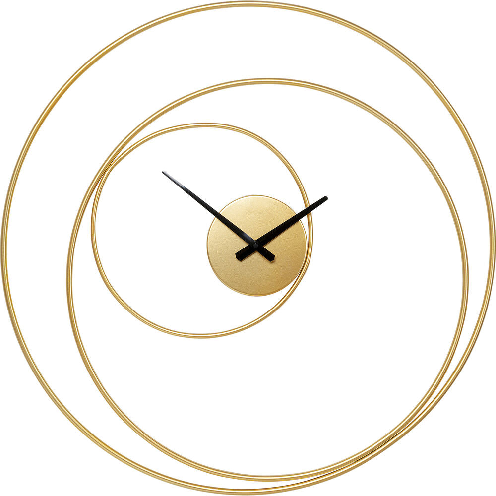 Wall clock circular gold 74cm