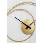 Wall clock circular gold 74cm