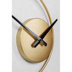 Wall clock circular gold 74cm