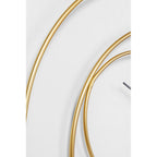 Wall clock circular gold 74cm