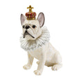 Deco Figurine King Dog White 33cm