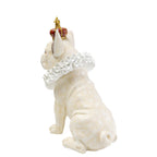 Deco Figurine King Dog White 33cm