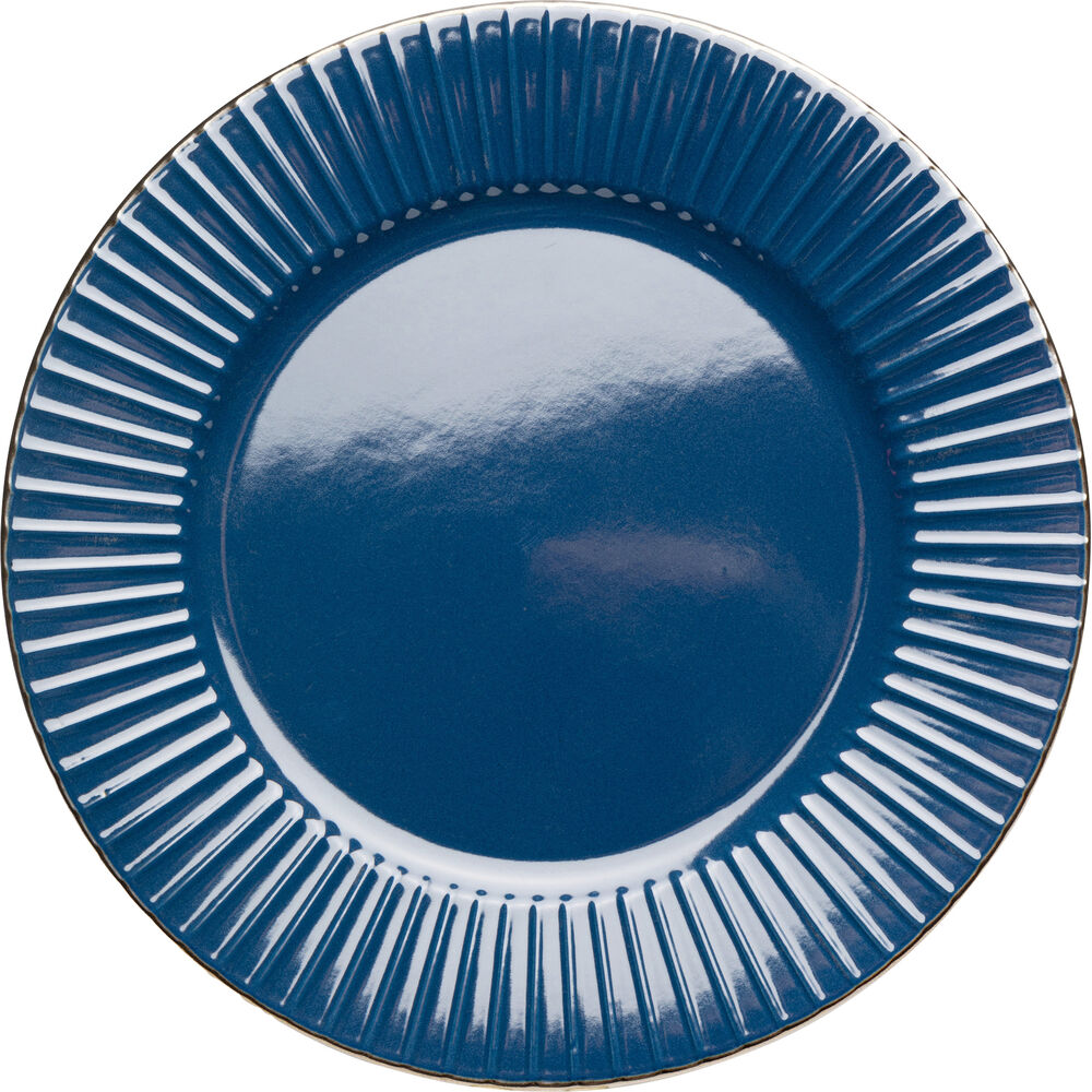 Plate Muse Blue 27cm (4/Set)