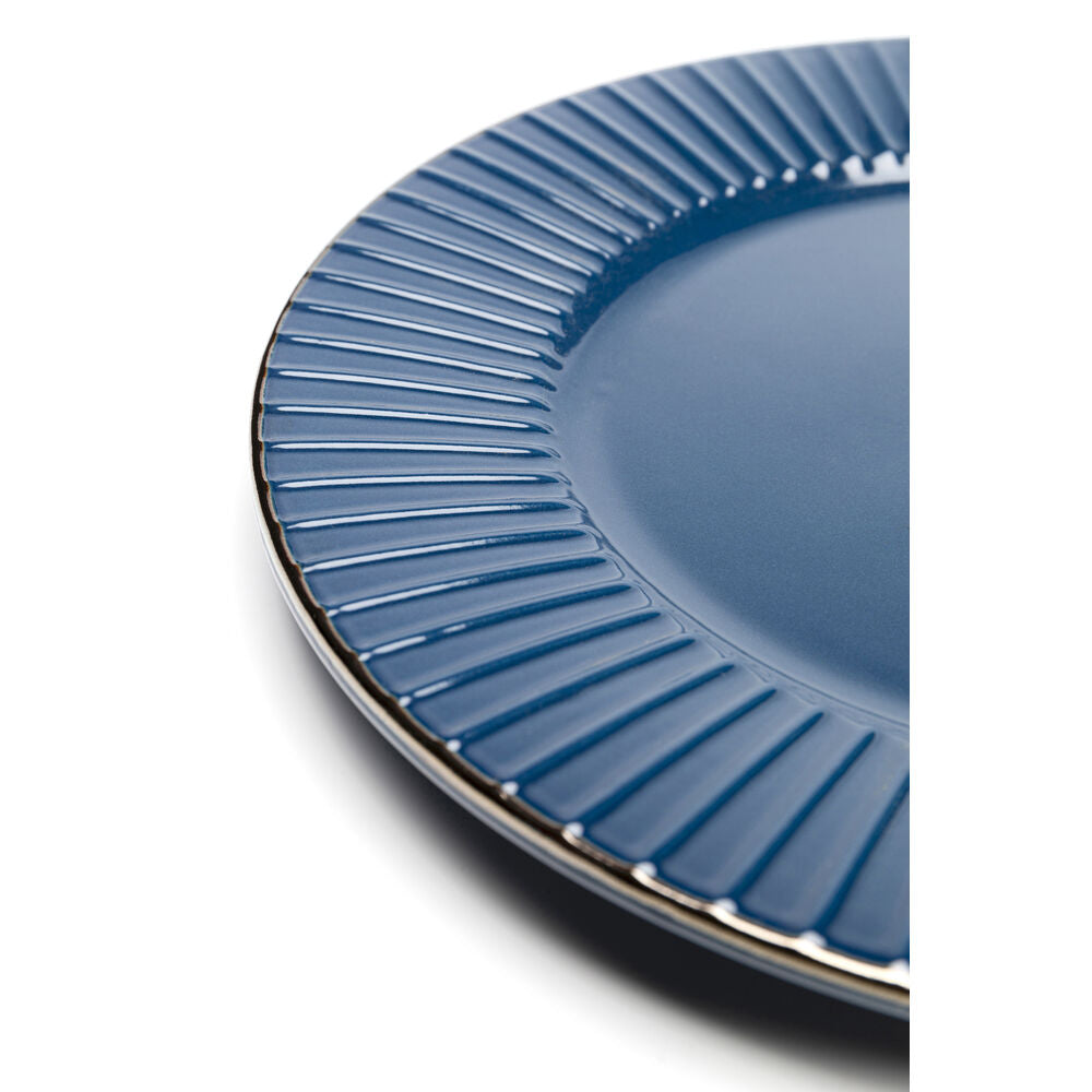Plate Muse Blue 20cm (4/Set)
