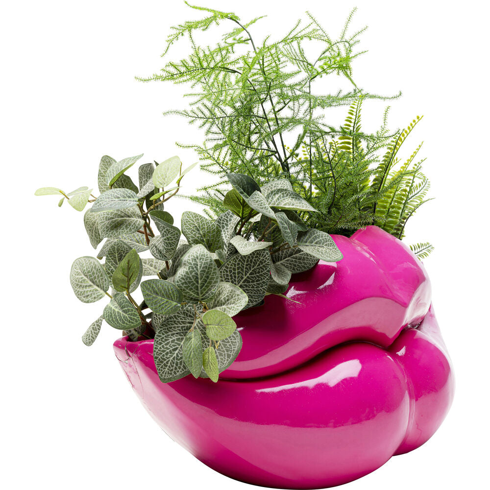Vase Lips Pink 28cm