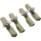 Napkin Ring Happy Elephants (Pack of 4 )