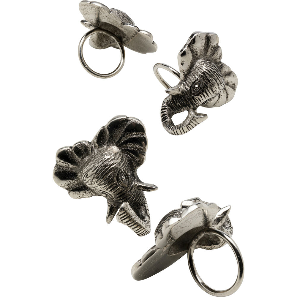 Napkin Ring Happy Elephants (Pack of 4 )
