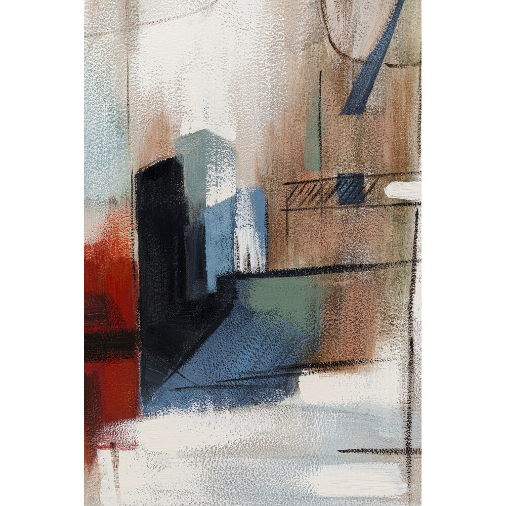 Framed Picture Visione Obliquo 100x100