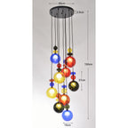 Pendant Lamp Mazzo Nove Spiral Ø44cm
