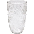Tumbler Ice Flowers Clear  (6/Set)