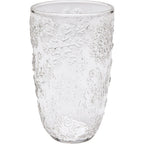 Tumbler Ice Flowers Clear  (6/Set)