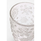 Tumbler Ice Flowers Clear  (6/Set)