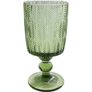 Wine Glass Fogli Green (6/Set)