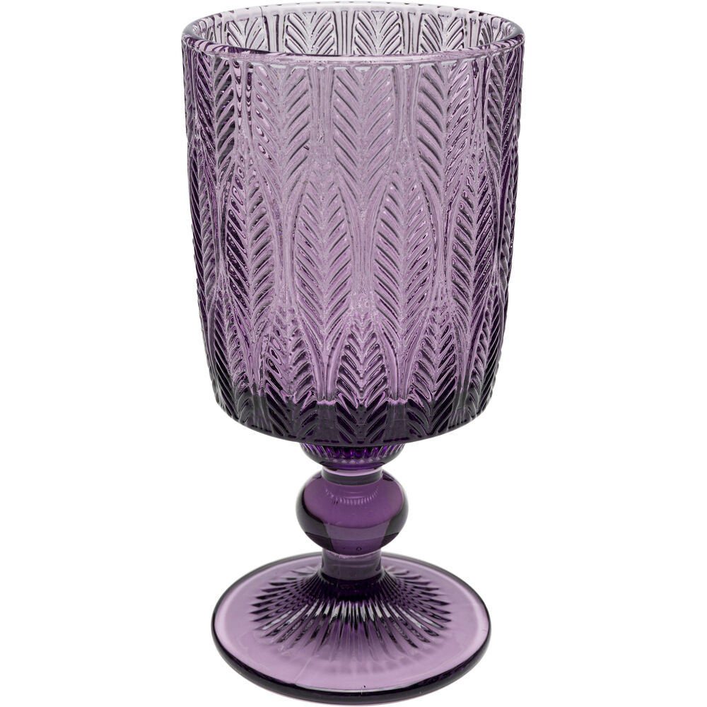 Wine Glass Fogli Purple (6/Set)