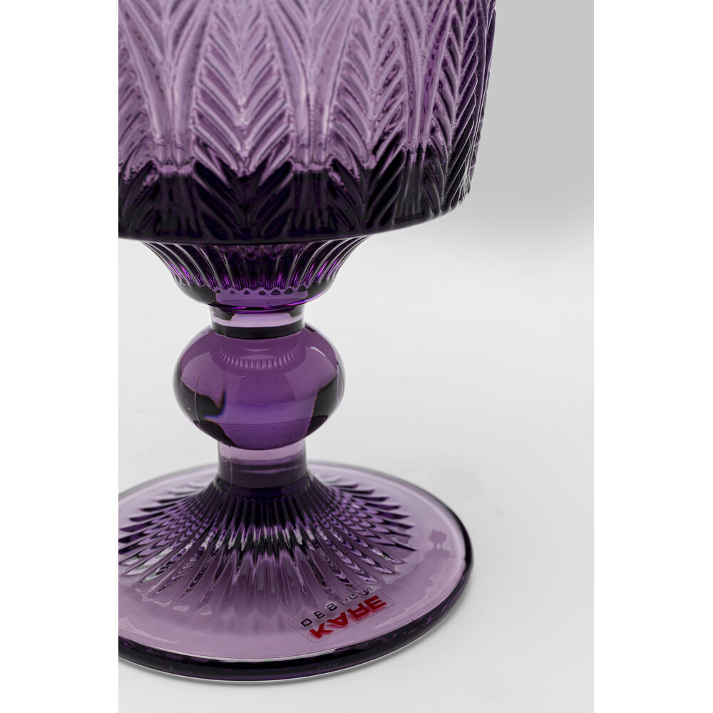 Wine Glass Fogli Purple (6/Set)