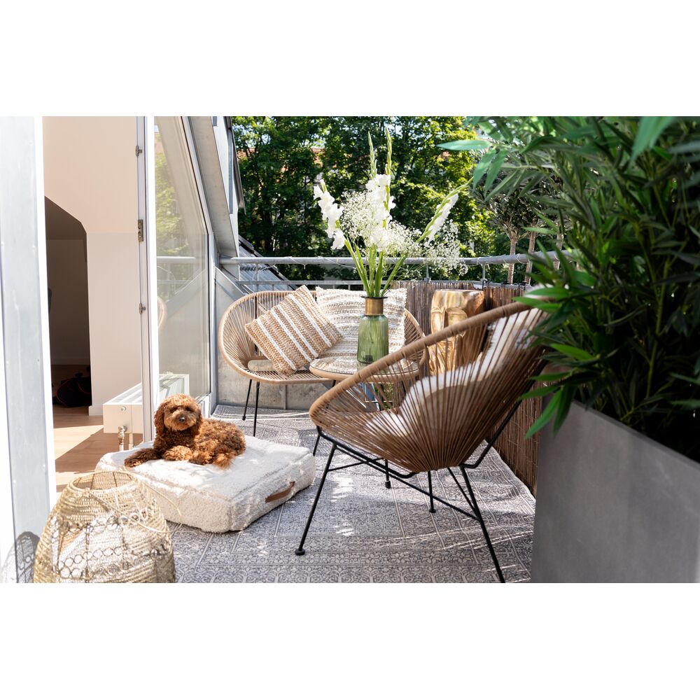 Outdoor Carpet Medaillon 160x230cm