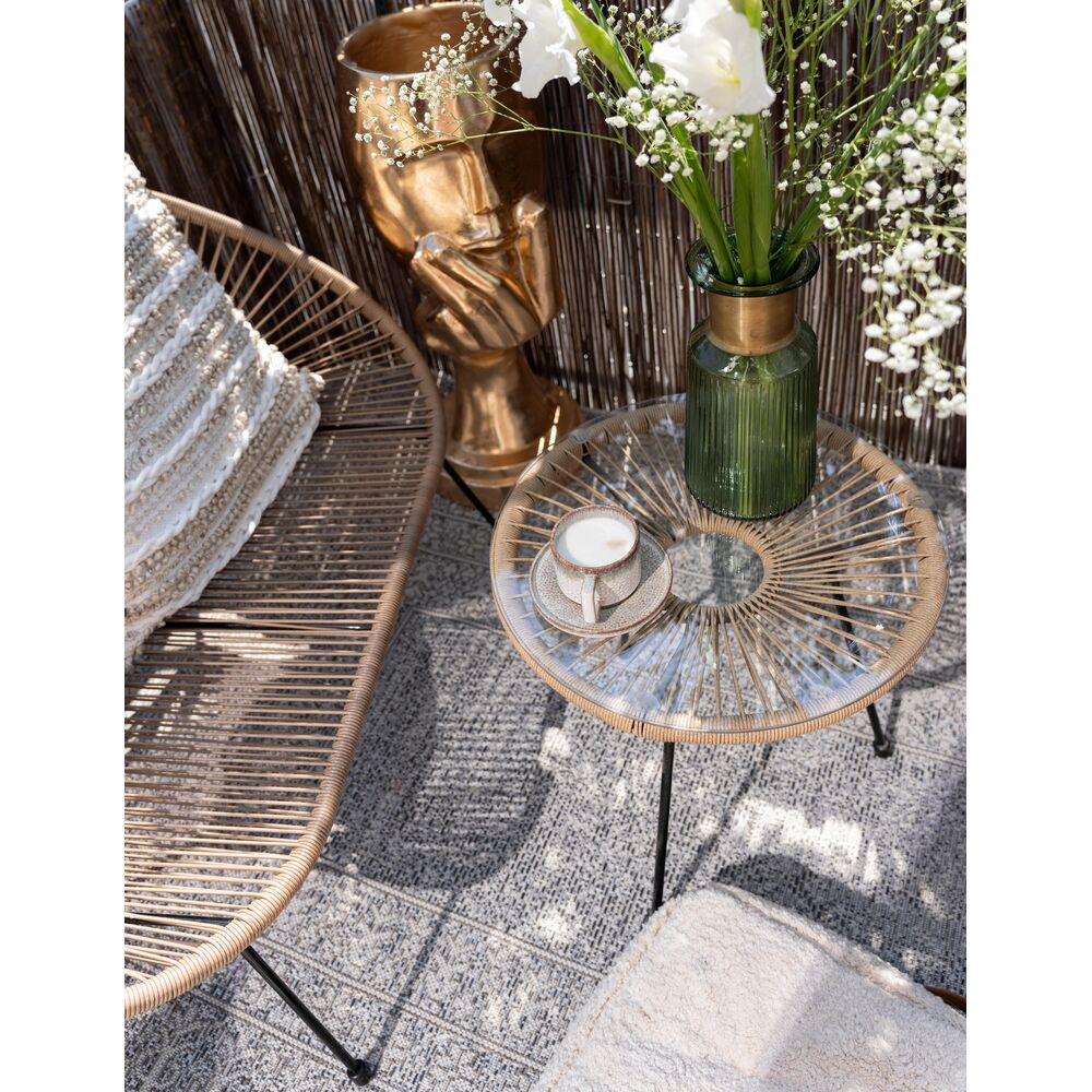 Outdoor Carpet Medaillon 160x230cm