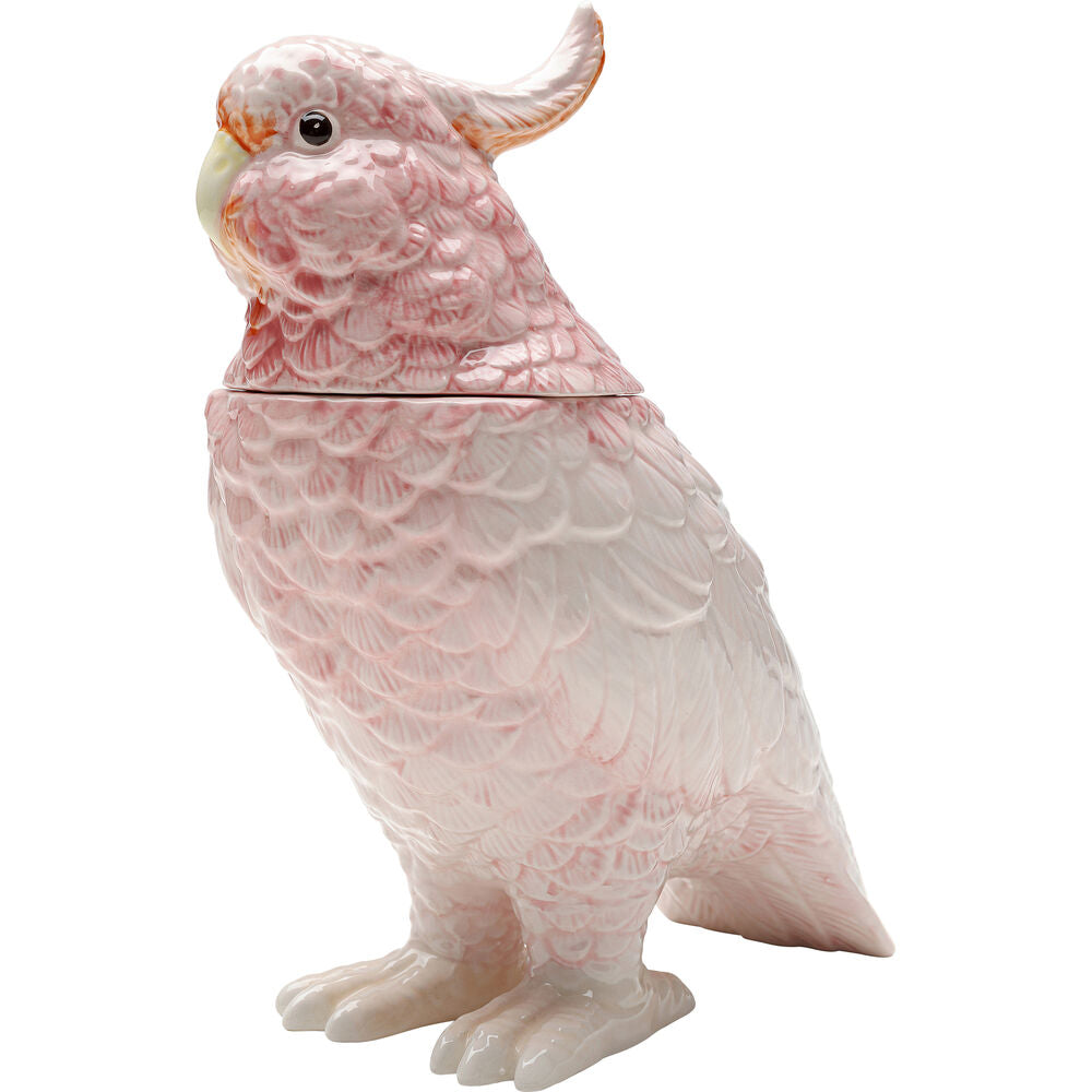 Deco Jar Exotic Bird 23cm