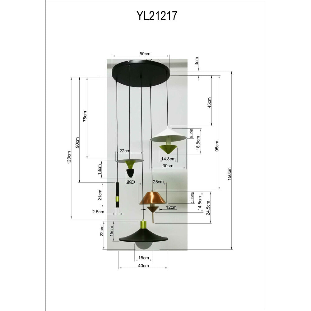 Pendant Lamp Cappelli Ø50cm