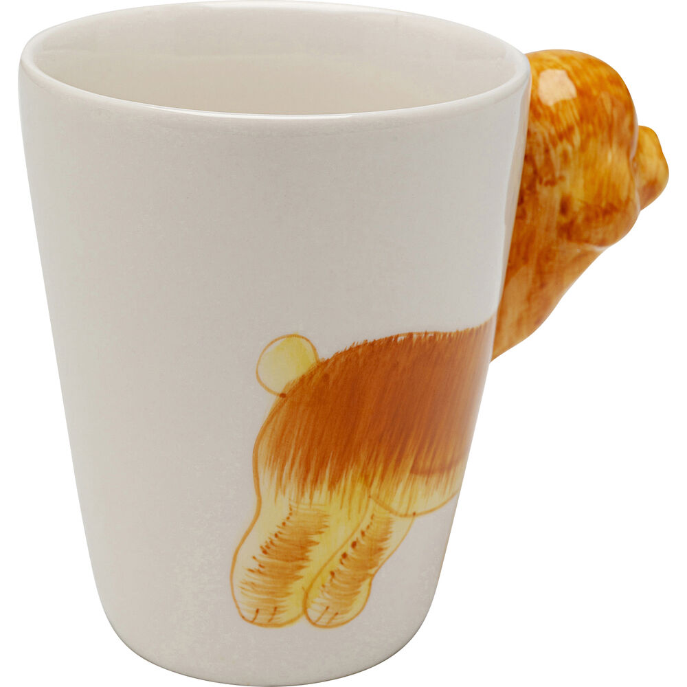 Mug Funny Animal Poodle 11cm (4/Set)