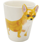 Mug Funny Animal Dog 12cm (4/Set)