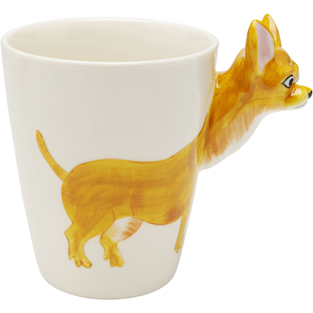 Mug Funny Animal Dog 12cm (4/Set)