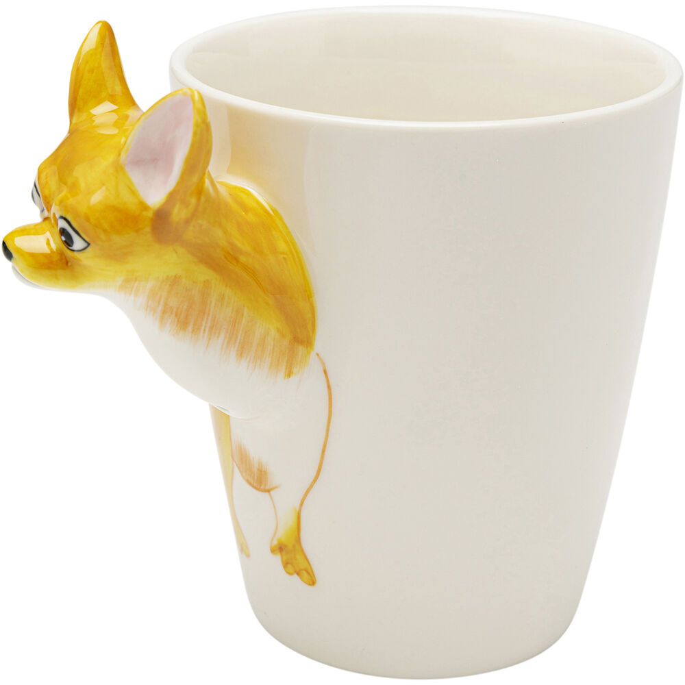 Mug Funny Animal Dog 12cm (4/Set)