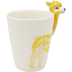 Mug Funny Animal Alpaca 12cm (4/Set)