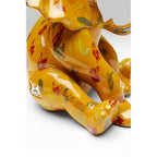 Deco Figurine Elephant Dots Yellow 18cm
