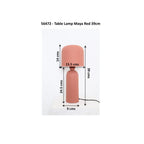 Table Lamp Maya Red 39cm
