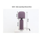 Table Lamp Maya Plum 39cm