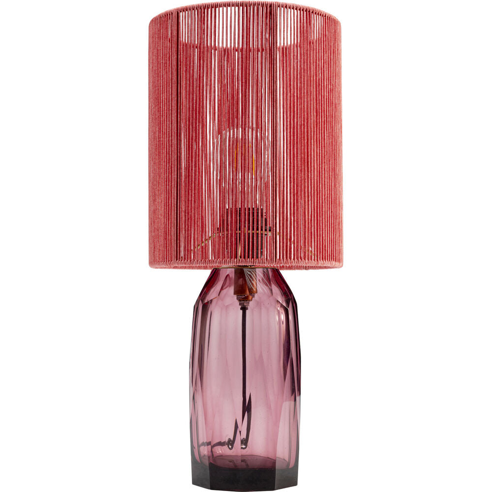 Table Lamp Vecchio Pink 42cm