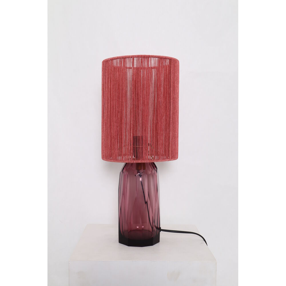 Table Lamp Vecchio Pink 42cm