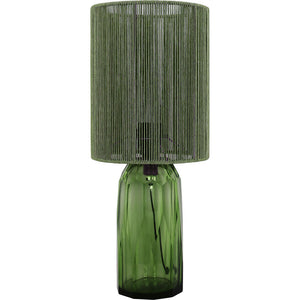 Table Lamp Vecchio Green 42cm