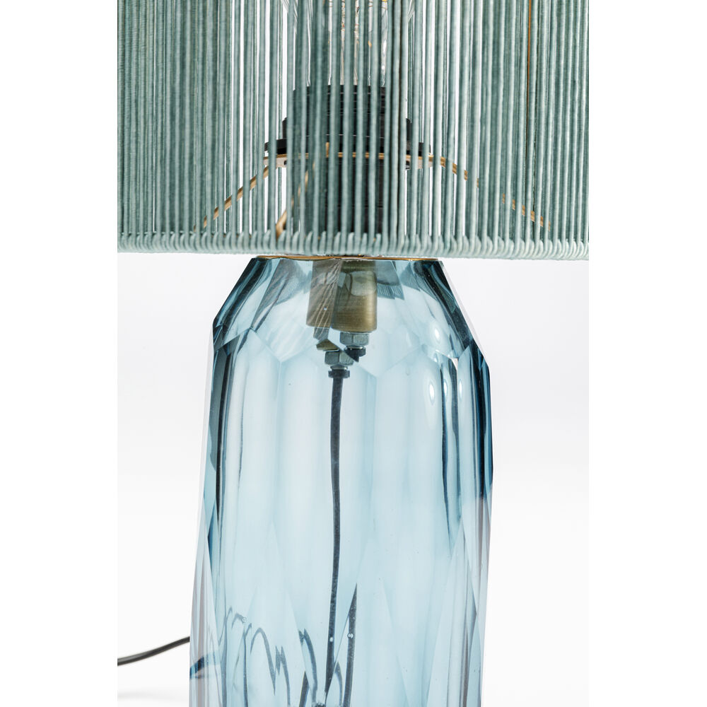 Table Lamp Veccio Blue 42cm