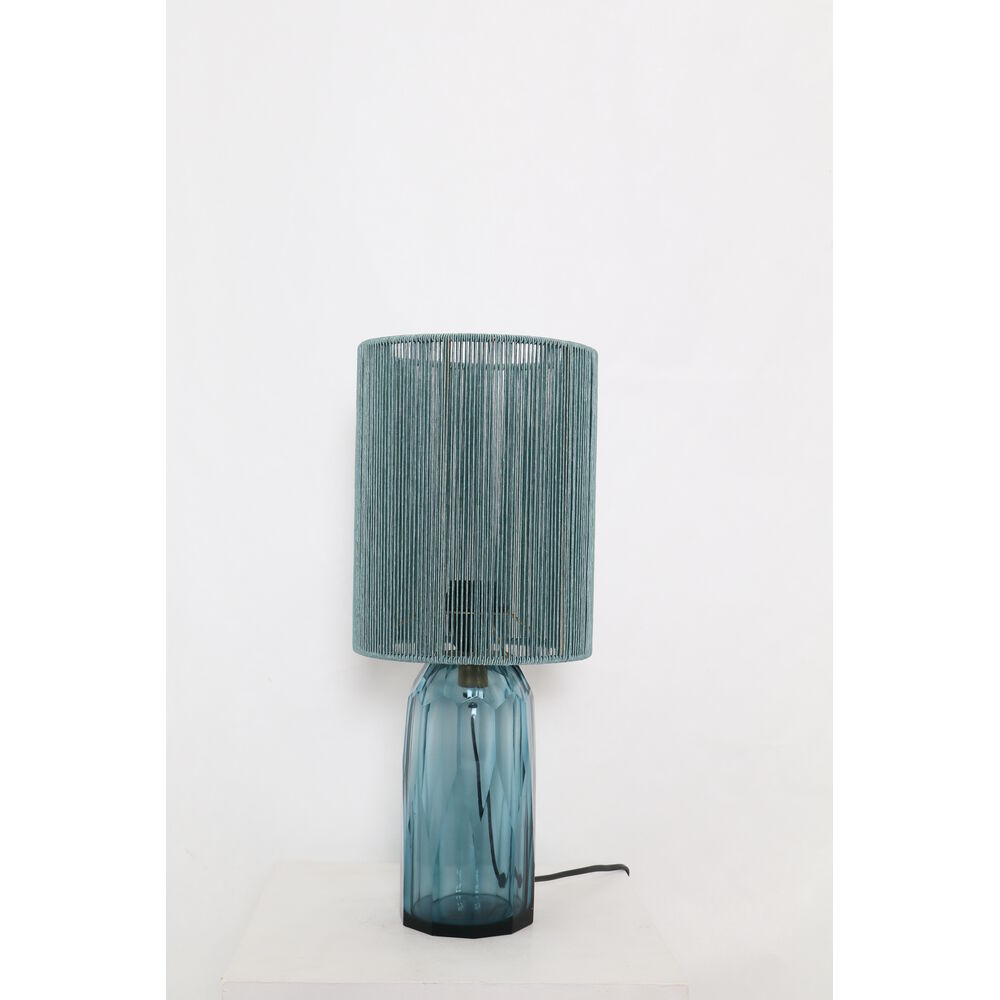 Table Lamp Veccio Blue 42cm
