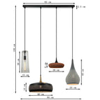 Pendant Lamp Melange Dinging 107 cm