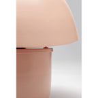 Table Lamp Mushroom Matt Peach 27cm