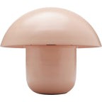 Table Lamp Mushroom Matt Peach 27cm
