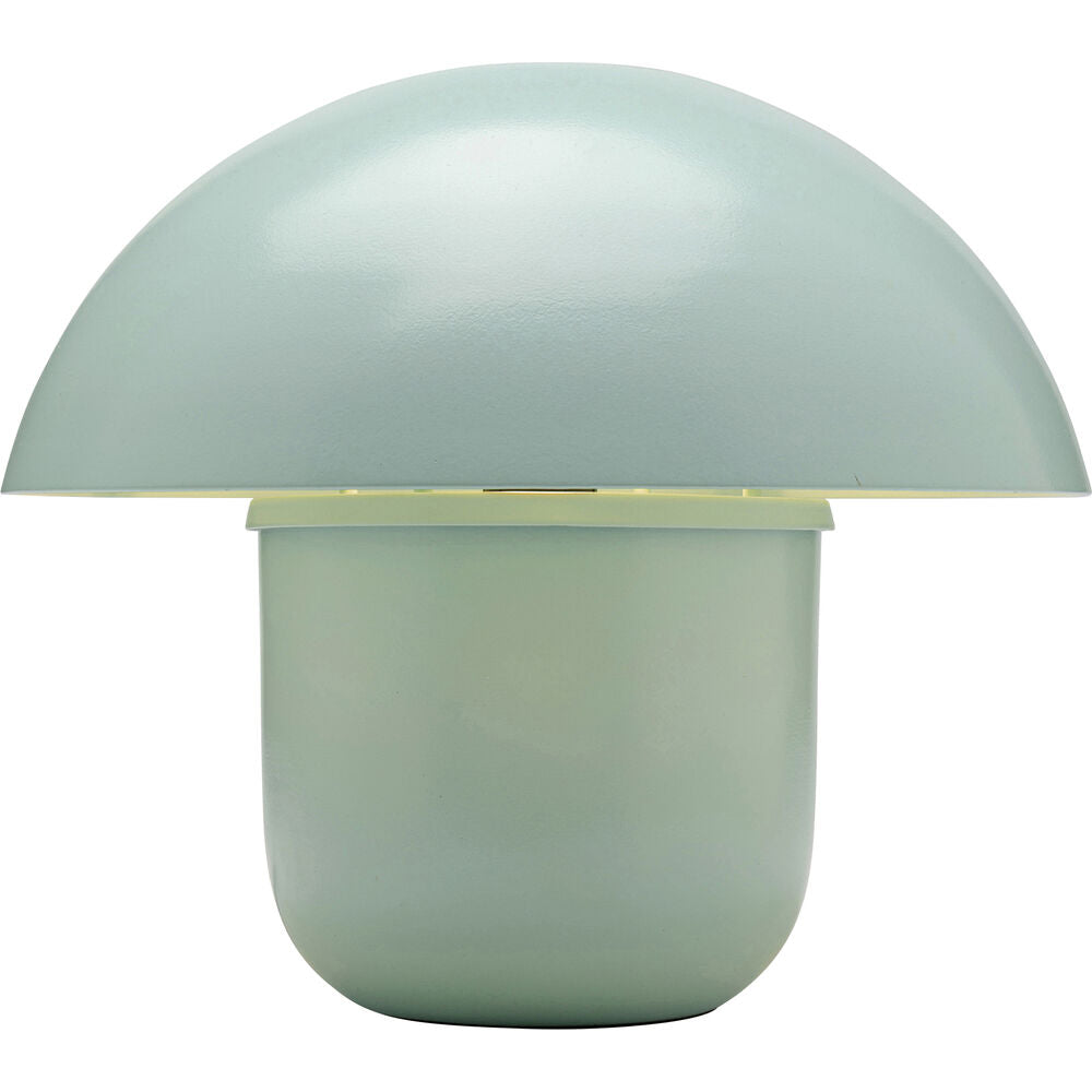 Table Lamp Mushroom Matt Mint 27cm