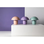 Table Lamp Mushroom Matt Mint 27cm